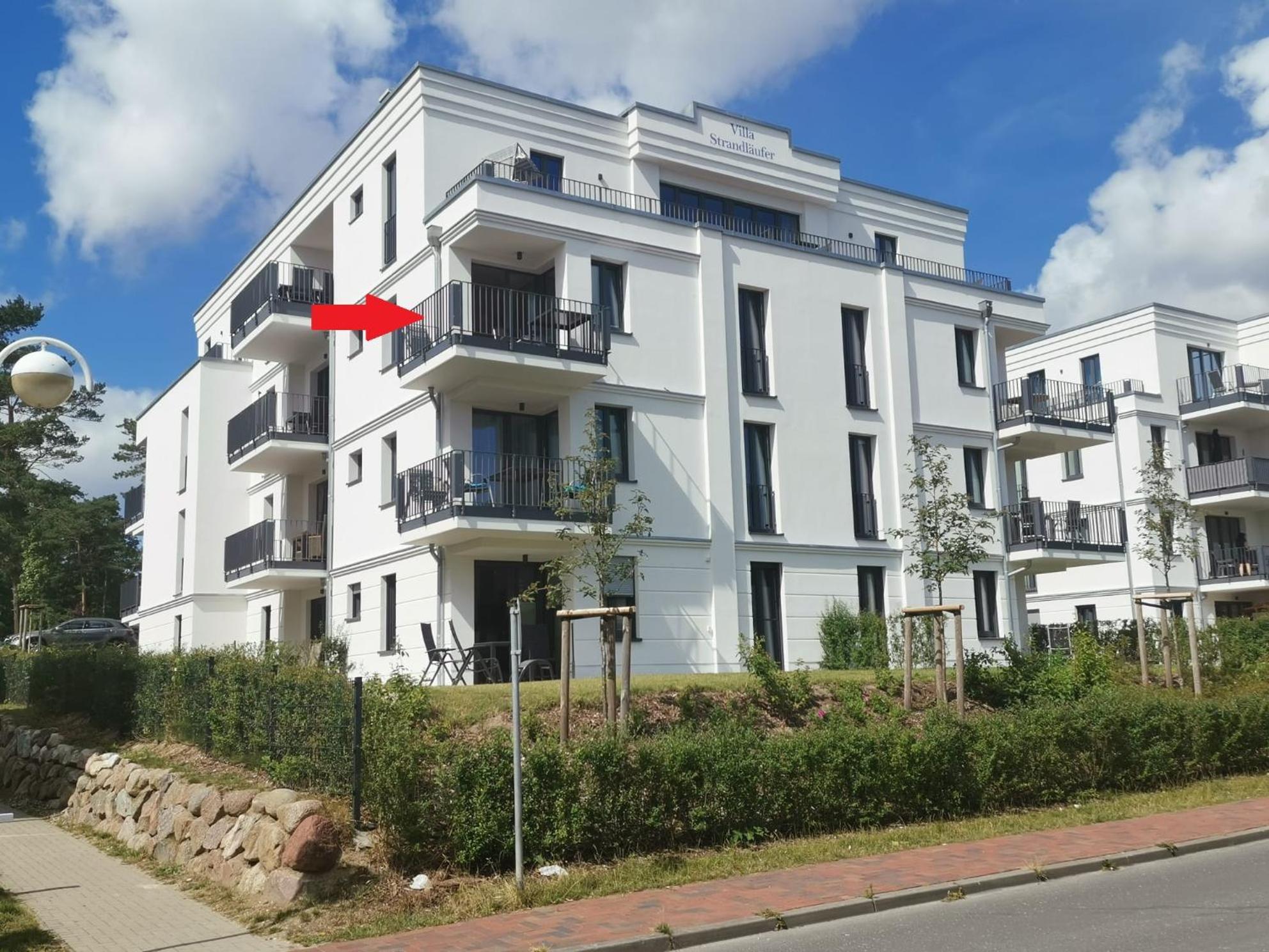 Strandläufer Im Villen-ensemble